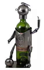 Stojak na butelkę 0,75 L Hinz Design - Piłkarz 34.W147