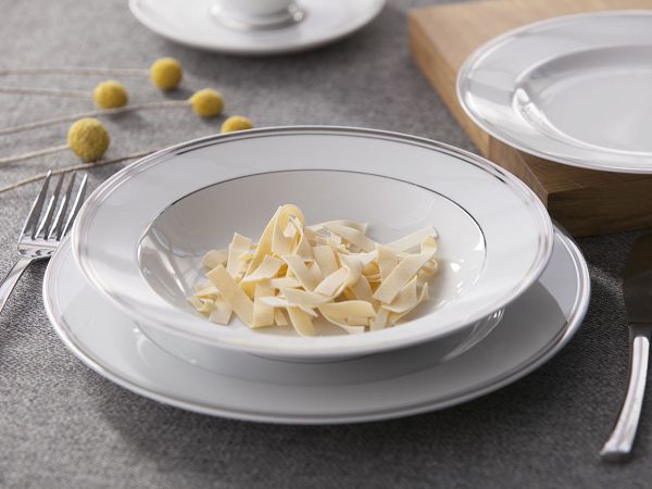 Talerz głęboki 23cm - Chodzież MariaPaula L04 PLATYNOWA LINIA  Talerz głęboki 23cm - Chodzież MariaPaula L04 PLATYNOWA LINIA 