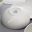 Talerz deserowy 22 cm Bogucice - Alumina Granite Cool White 1128