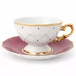 Filiżanka ze spodkiem 0,18 L / 14 cm Ćmielów - Alaska Circus Burgundy G913