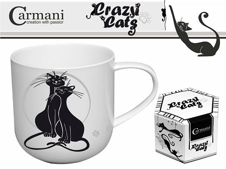Kubek 0,5 L Carmani - Koty / Crazy Cats 33.017-2005