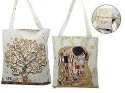 Torba na ramię 39x44 cm Carmani - Gustav Klimt, Drzewo życia 33.021-8741
