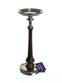 Świecznik aluminiowy 28 cm (duża świeca) QUEEN ISABELL 37.GN15-00878