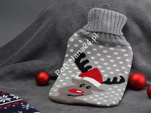 Termofor 2 L + Pokrowiec Renifer - Tragar 1TR.TER.27517 Termofor 2 L + Pokrowiec Renifer - Tragar 1TR.TER.27517