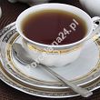 Garnitur do herbaty na 6 osób (21el) Ćmielów - Bolero E551 PRINCESS
