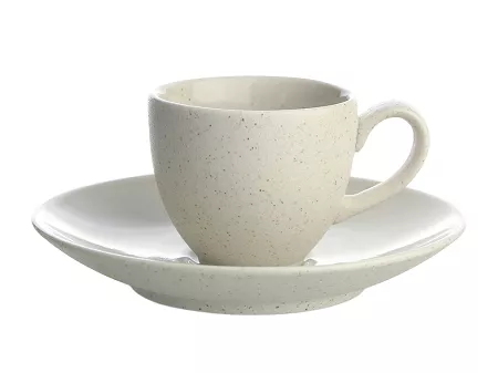 Filiżanka ze spodkiem 0,09 L / 13 cm  Bogucice - Alumina Granite Soft Cream 1127