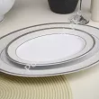 Serwis obiadowy na 6 osób (25 el.) Bogucice - Agawa Platin 678
