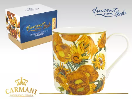 Kubek 0,38 L Carmani - Vincent van Gogh - Słoneczniki 33.830-0101