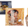 Półmisek / talerz deserowy 25 cm z łopatką do ciasta Carmani - Gustav Klimt Pocałunek 33.198-8081
