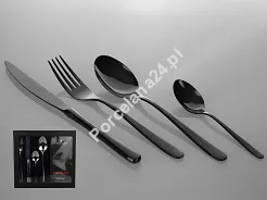 Komplet sztućców 24 cz. na 6 osób Zwieger - Vesper Black 1Z.VEB.K24
