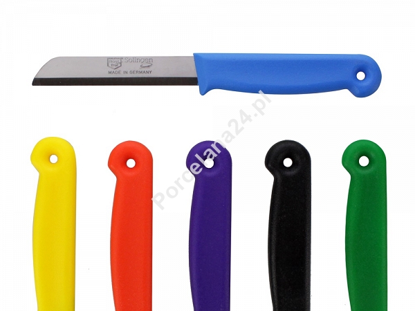 Nóż gładki 9 cm (1 szt.) Solingen - MIX kolorów 1E.SOL.N9G Nóż gładki 9 cm (1 szt.) Solingen - MIX kolorów 1E.SOL.N9G
