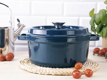 Garnek żeliwny 24 cm Nois - Tierra Morski 17.830379