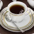 Filiżanka ze spodkiem 0,23 L / 14,5 cm (do kawy) Ćmielów - Bolero E551 GIFT BOX