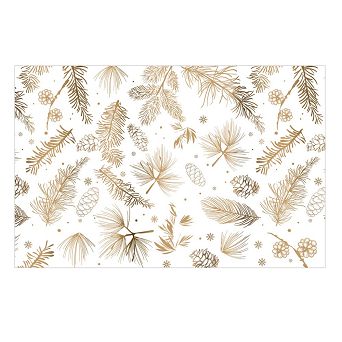 Podkładka / mata pod talerz 28 x 43 cm Altom Design - Golden Winter 07.CHR.1985 