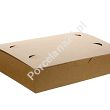 Food Box 20 x 14 x 5 cm - Opakowanie 10 szt.- Eco papier biały/kraft E.FB14-10