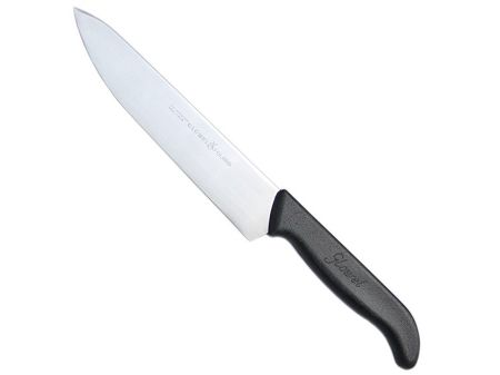 Nóż szefa kuchni 18 cm Glowel - Czarny 1E.PC.L180