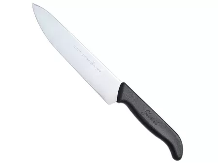 Nóż szefa kuchni 18 cm Glowel - Czarny 1E.PC.L180