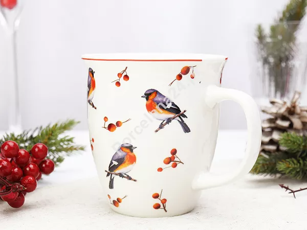 Kubek 0,65 l  Duo - Christmas Birds 3 15.CHBI3.K65 Kubek 0,65 l  Duo - Christmas Birds 3 15.CHBI3.K65