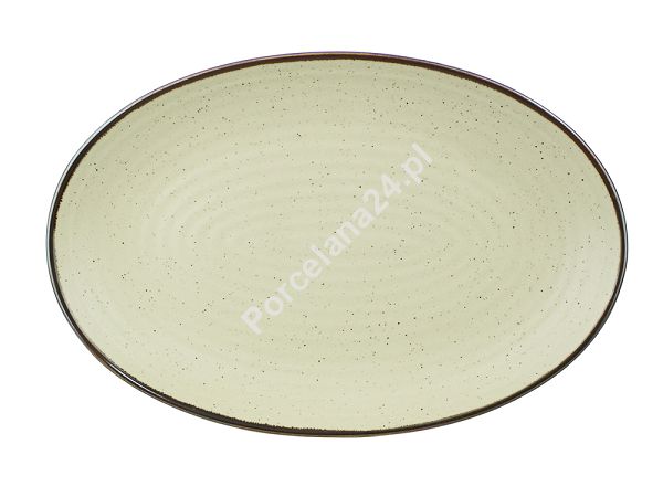 Półmisek owalny 31 cm Bogucice - Alumina Circus Sand 1113 Półmisek owalny 31 cm Bogucice - Alumina Circus Sand 1113