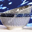 Miska do ramenu 21 cm/1 L Tokyo Design Studio - Nippon Black Waves 8114