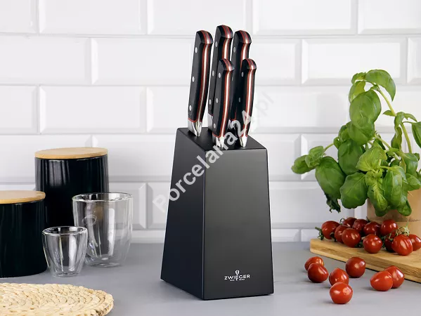 Komplet noży (5 el.) w bloku ZWIEGER - Klassiker Komplet noży (5 el.) w bloku ZWIEGER - Klassiker