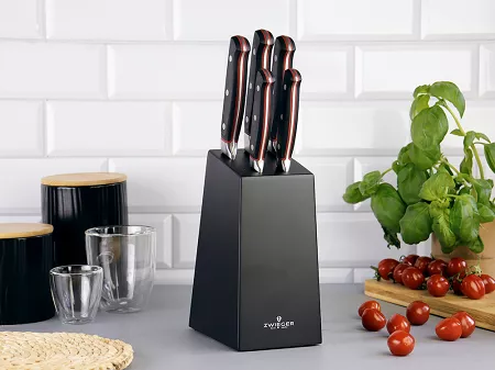 Komplet noży (5 el.) w bloku ZWIEGER - Klassiker