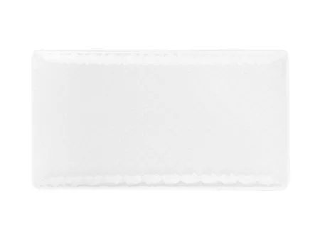 Półmisek prostokątny 24x13 cm Lubiana - Marrakesz Biały (nr 4291)