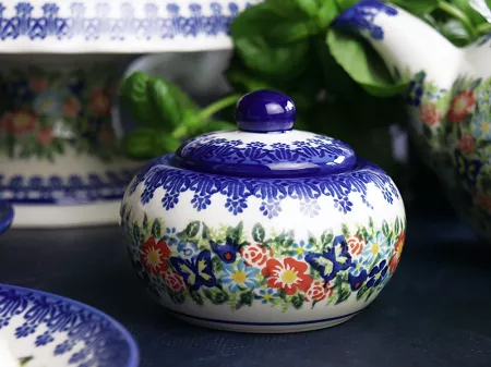 Cukiernica 0,2 L Bolesławiec - Kwiatowy Ogród