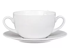 Bulionówka ze spodkiem 0,5 L / 18,5 cm Lubiana - Nadia (nr 0336, 0317)