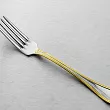 Komplet 6 widelczyków do ciasta 16,6 cm Hisar - Florence Gold GIFT BOX