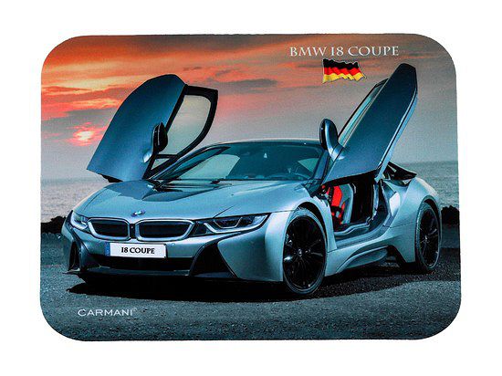 Podkładka pod mysz 18x22 cm Carmani - BMW I8 Coupe 2018 022-0363 Podkładka pod mysz 18x22 cm Carmani - BMW I8 Coupe 2018 022-0363