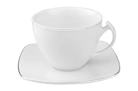 Filiżanka ze spodkiem 0,45 L / 17 cm Chodzież - Akcent 9718