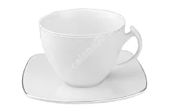 Filiżanka ze spodkiem 0,45 L / 17 cm Chodzież - Akcent 9718