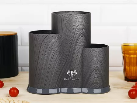 Stojak / Blok na noże 3w1 Karl Hausmann - Drewnopodobny 6.SDN.5734