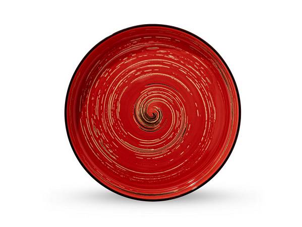 Talerz / misa 23 cm Wilmax - Spiral Czerwony 669219 Talerz / misa 23 cm Wilmax - Spiral Czerwony 669219