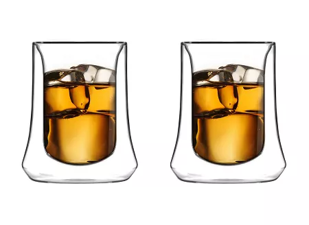 Zestaw 2 szklanek termicznych z podwójną ścianką 240 ml Vialli Design - SOHO 8920