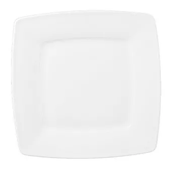 Talerz płytki 28 cm - Lubiana - Victoria biała (nr 2738)
