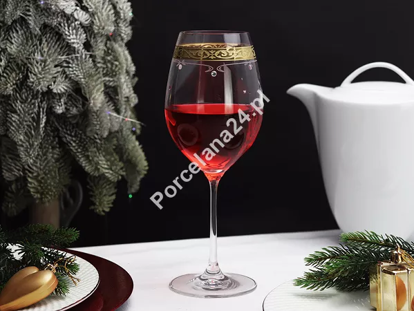 Kpl. kieliszków do wina czerwonego 470 ml (2 szt) Mati - Royal Gold 21.40352-0470 Kpl. kieliszków do wina czerwonego 470 ml (2 szt) Mati - Royal Gold 21.40352-0470