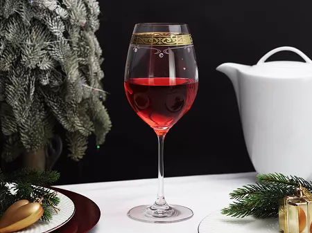 Kpl. kieliszków do wina czerwonego 470 ml (2 szt) Mati - Royal Gold 21.40352-0470