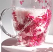 Szklanka termiczna z podwójną ścianką 0,3 L Ecarla - Aura Pink 20.SZK149