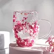 Szklanka termiczna z podwójną ścianką 0,3 L Ecarla - Aura Pink 20.SZK149