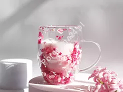 Szklanka termiczna z podwójną ścianką 0,3 L Ecarla - Aura Pink 20.SZK149