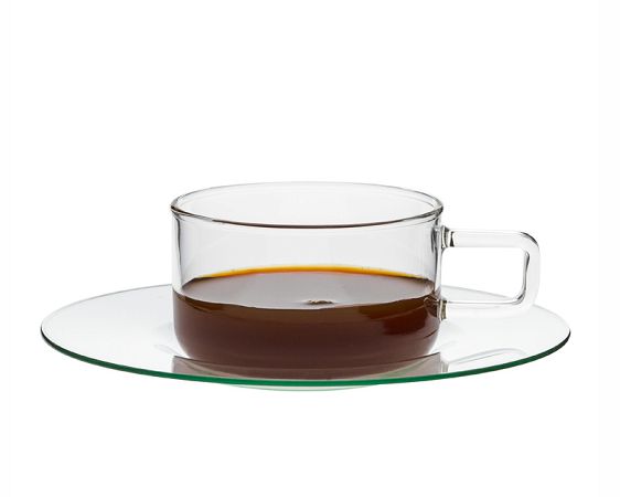 Filiżanka szklana ze spodkiem 0,18 L Trendglas - LINEA 4E.210410 Filiżanka szklana ze spodkiem 0,18 L Trendglas - LINEA 4E.210410