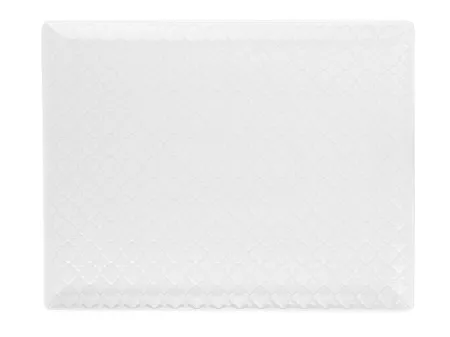 Półmisek prostokątny 31x24 cm Lubiana - Marrakesz Biały (nr 4293)
