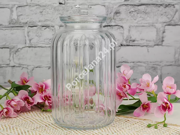 Pojemnik szklany (słój) z pokrywką 2,5 L Viva - Pasabahce 1D.SŁO.74565 Pojemnik szklany (słój) z pokrywką 2,5 L Viva - Pasabahce 1D.SŁO.74565