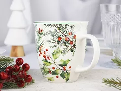 Kubek 0,65 l  Duo - Christmas Leaves 15.CHLE.K65
