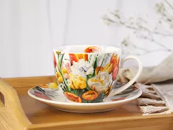 Filiżanka ze spodkiem 0,25 L Duo - Tulipan 15.TUL.FS25.