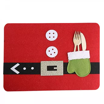 Podkładka / mata filcowa pod talerz 30 x 20 cm Altom Design - Santa 07.CHR.1835