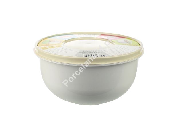 Misa do ciasta 3 L Bohemia Poland - FAST&EASY Kremowa pokrywa 4S.949711-KRE Misa do ciasta 3 L Bohemia Poland - FAST&EASY Kremowa pokrywa 4S.949711-KRE