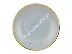 Talerz głęboki 24 cm Kera Ceramika - Still Rustic Niebieski